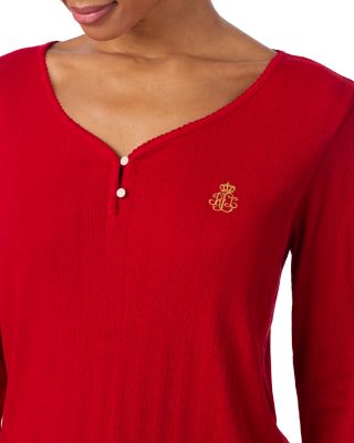  Long Sleeve V Neck Pajama Set