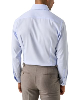 Slim Fit Textured Dress Shirt