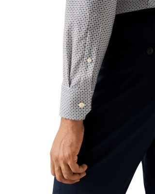 Contemporary Fit Geometric Shirt
