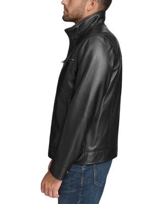 Winton Leather Bomber Jacket