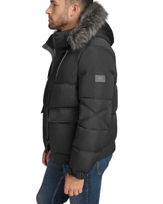 Lithgow Bomber Jacket with Removable Hood