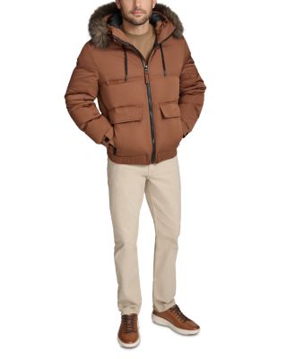 Lithgow Bomber Jacket with Removable Hood