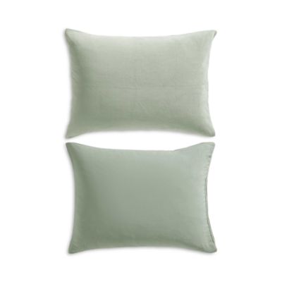 Solid Washed Reversible Plush 5 Piece Comforter Set, Twin/ Twin XL