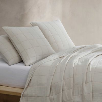 Cotton Gauze Solid Euro Sham, Set of 2