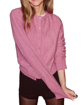 Hannah Wool Crewneck Cardigan