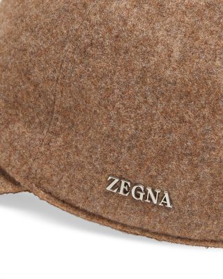 M&eacute;lange Oasi Cashmere Baseball Cap