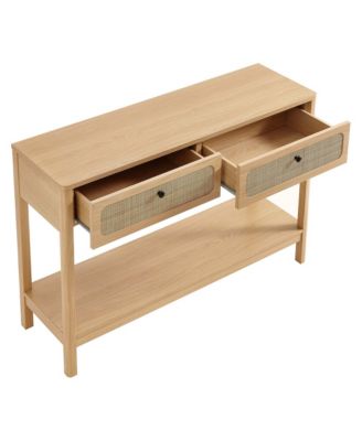 Chaucer Wood Entryway Console Table