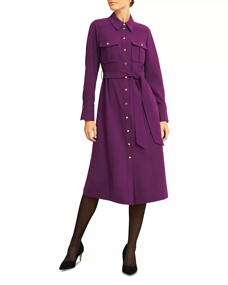 Hobbs London Petites Violet Dress