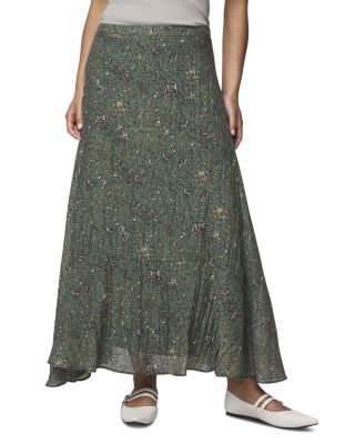 Versailles Textured Maxi Skirt