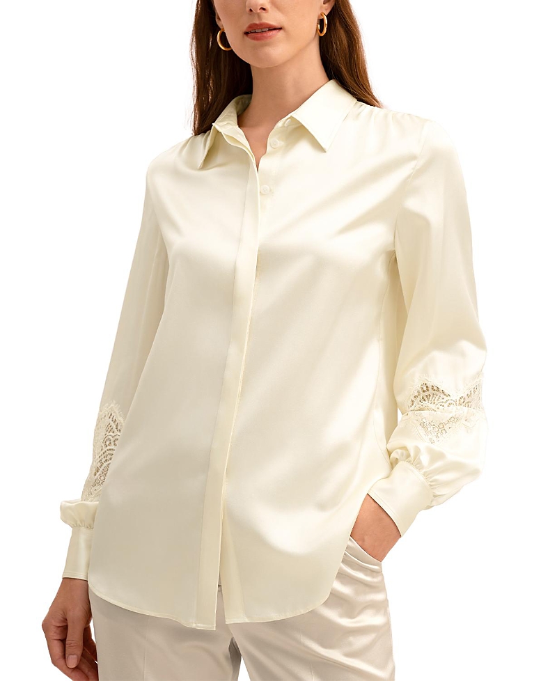 Lilysilk Armeria Lace Blouse