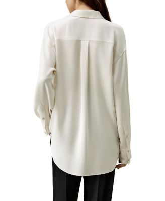 The One Relaxed Fit Silk Shirt