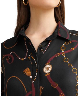 Louisville Print Silk Shirt