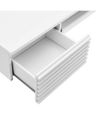 Render Wall Mount Wood Office Desk