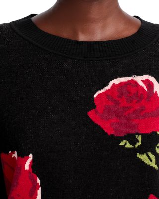 Rose Long Sleeve Crewneck Sweater