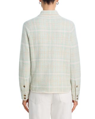 Dylan Cashmere Plaid Shirt