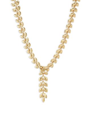 Capucine De Wulf Golden Lauren Convertible Necklace, 16
