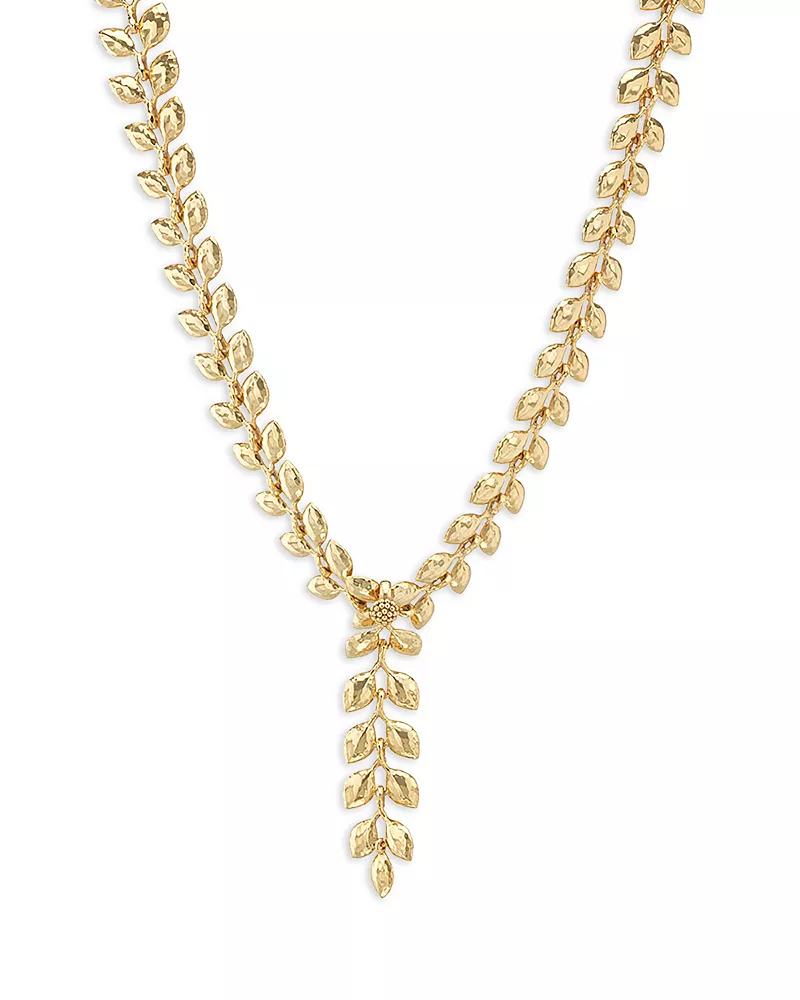 Capucine De Wulf Golden Lauren Convertible Necklace, 16