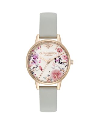 Olivia Burton Illustrated Floral Watch, 30mm | Bloomingdale display picture 2