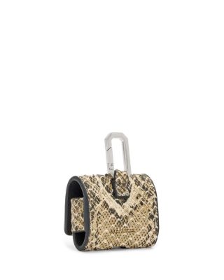 Snake Embossed AirPods Case