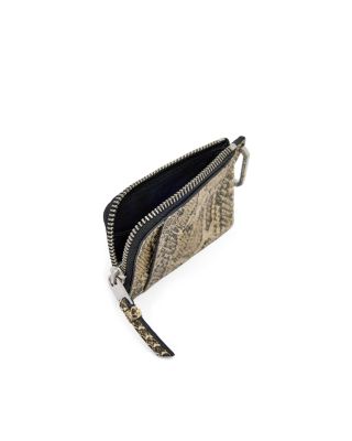 Remy Snake Embossed Leather Wallet