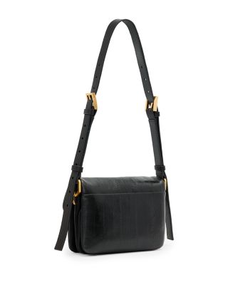 Jupiter Eel Embossed Leather Crossbody