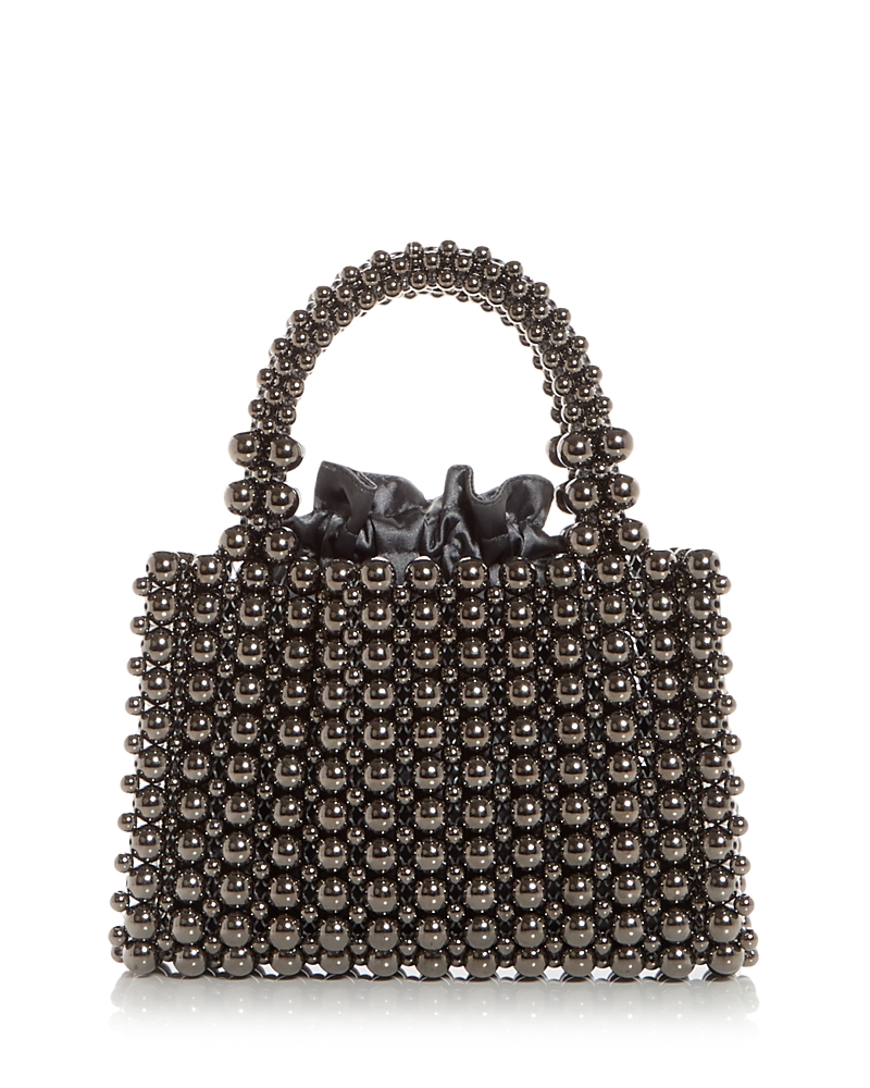 Aqua Beaded Top Handle Bag - Exclusive · OS