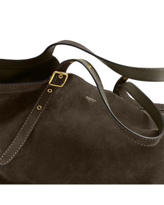 Suede Gramercy Tote