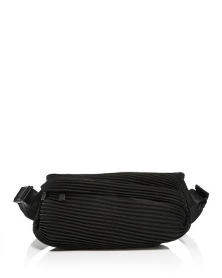 Bias Pleats Waist Bag