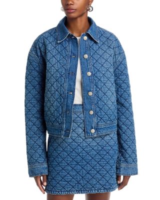 Quilted Denim Jacket