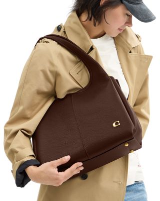 Lana Pebbled Leather Shoulder Bag 