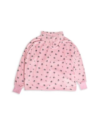 Girls' Cherry Print Pullover Oversized Hoodie - Big Kid
