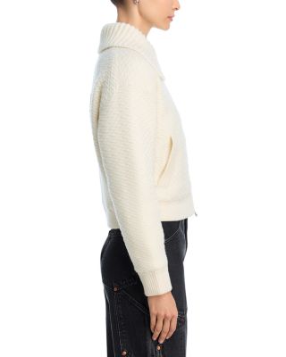 Cross Country Textured Bomber Jacket