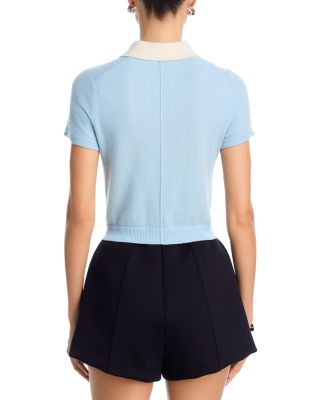 Sanders Cashmere Polo Tee