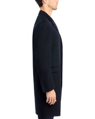 Wool &amp; Cashmere Flyfront Topcoat