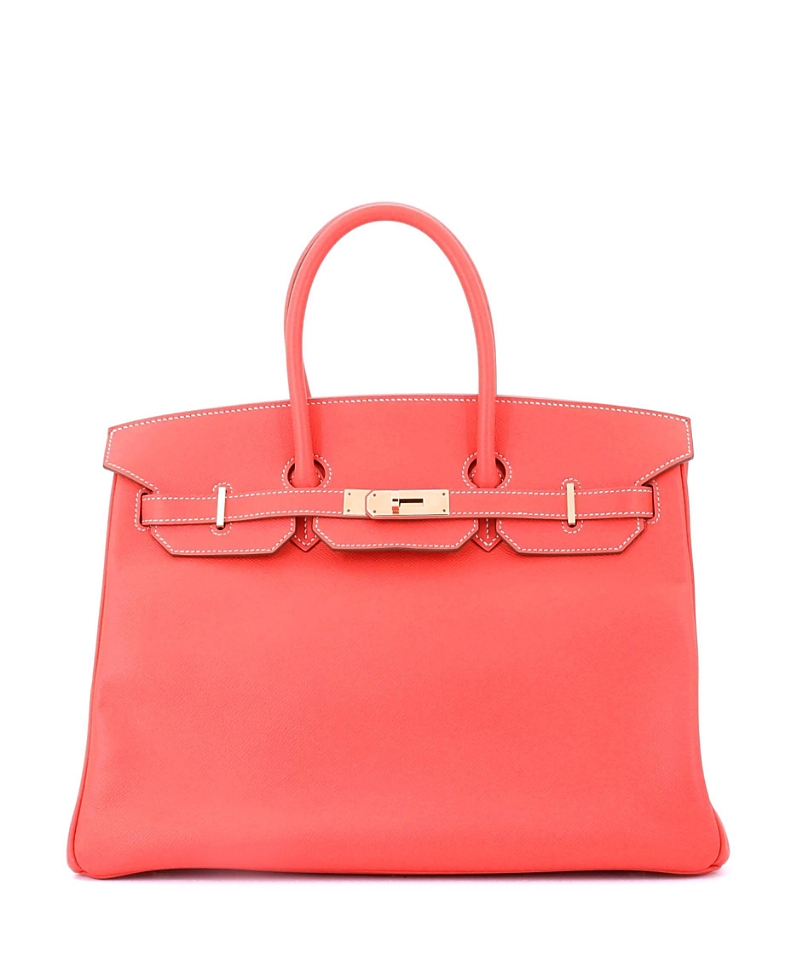 Click to view more detailed imagery on our partner's website Pre-owned Pre-owned Hermes Hermes Candy 35 Handbag Epsom