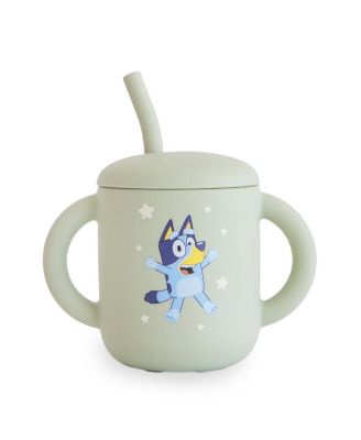 Unisex Silicone Training Cup + Straw - Baby