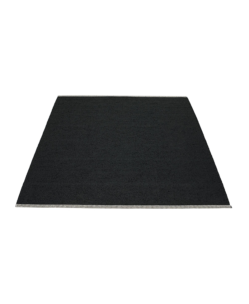 Pappelina Mono Rug, 72 X 87 In Black