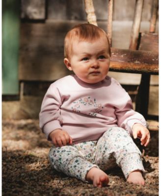 Girls' Organic Cotton Evolutive Pant and Long Sleeve Top Set - Baby