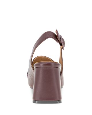 Women's Dawson Leather Slingback Pumps