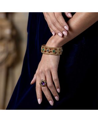 Contessa Hinged Bangle Bracelet