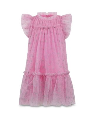 Girls' Shimmer Stars Tulle Dress  - Little Kid, Big Kid