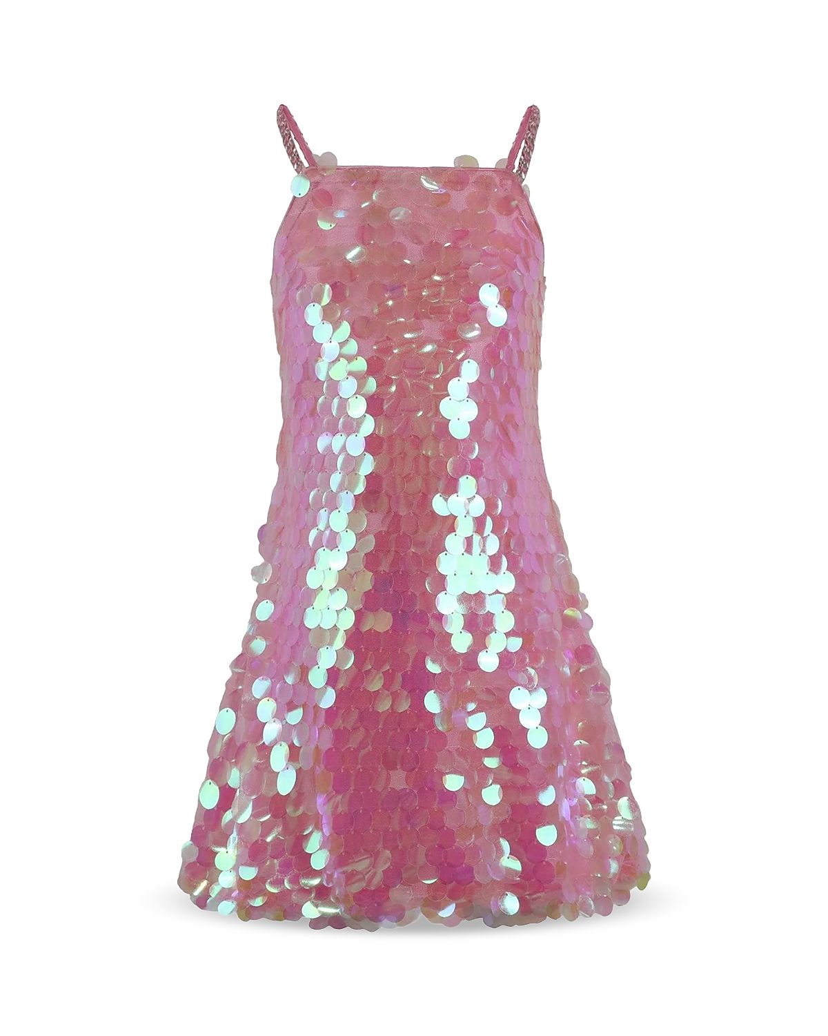 Lola + The Boys Girls' Magic Paillette Dress - Little Kid, Big Kid
