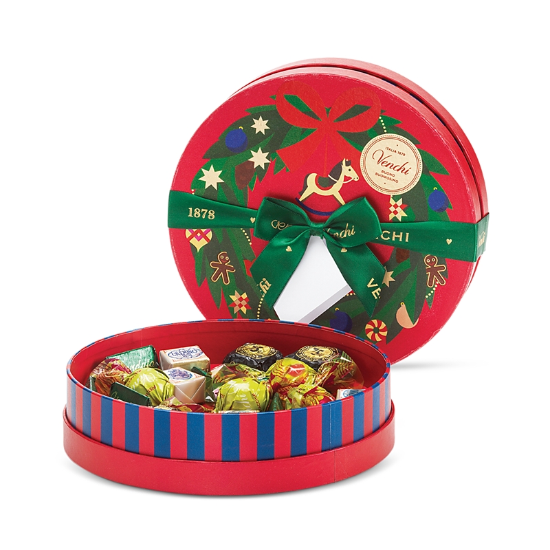 Venchi Small Round Chocolate Gift Box In Multi