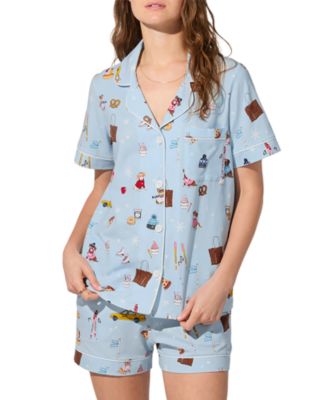 Printed Short Pajama Set - Exclusive