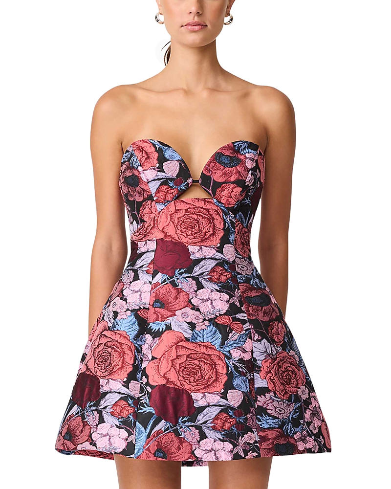 Elliatt Delphine Strapless Mini Dress · L