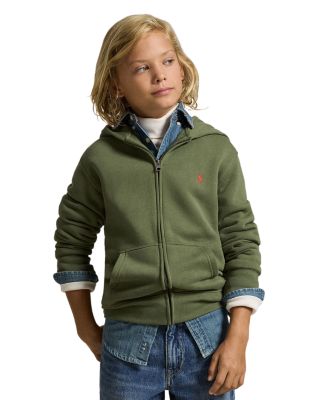 Boys' Fleece Full Zip Hoodie - Big Kid, Little Kid