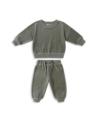Boys' Velour Relaxed Sweatshirt & Joggers Set - Baby