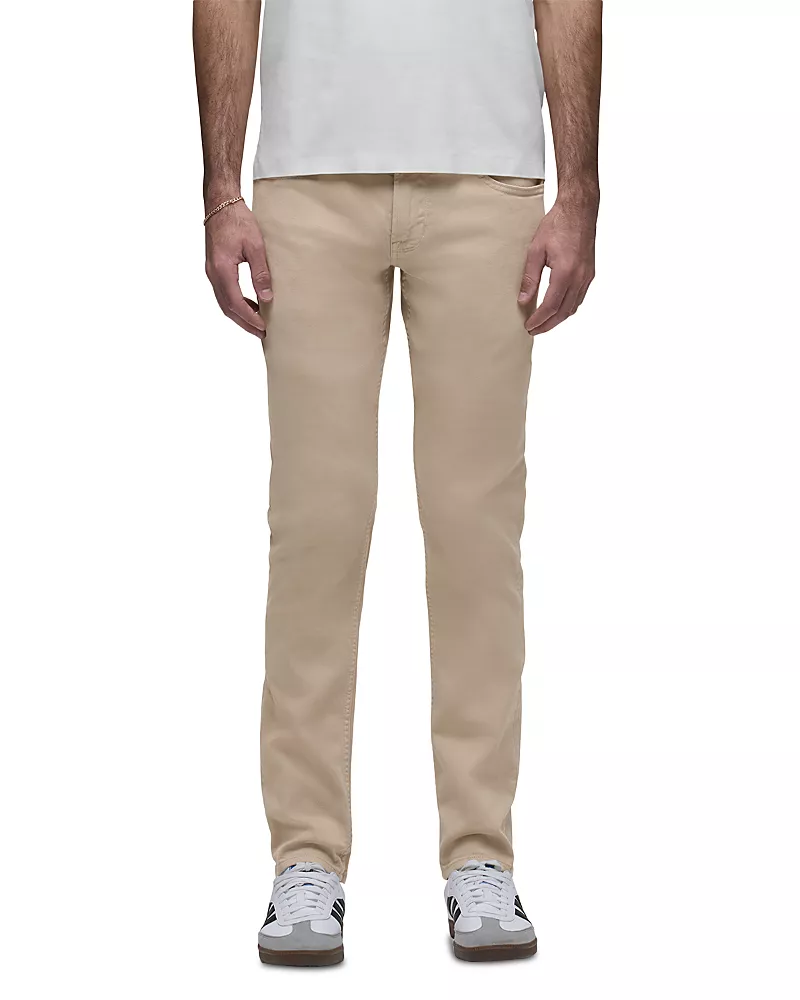 Hudson Blake Slim Straight Fit Jeans in Harvest Tan