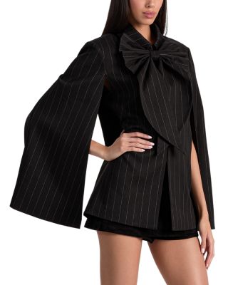 Philippa Draped Bow Jacket