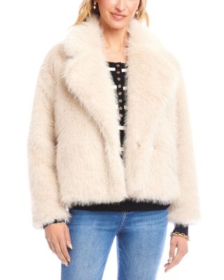 Cropped Faux Fur Jacket